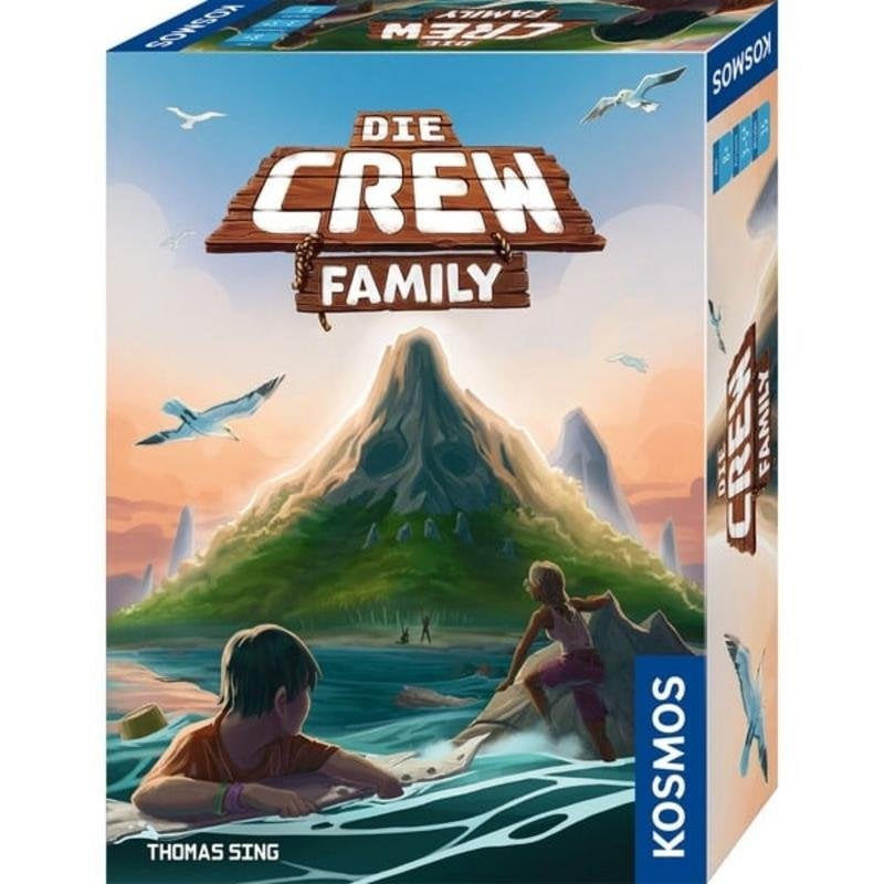Jeu de société KOSMOS The Crew Family coopératif 3 5 joueurs 20 min