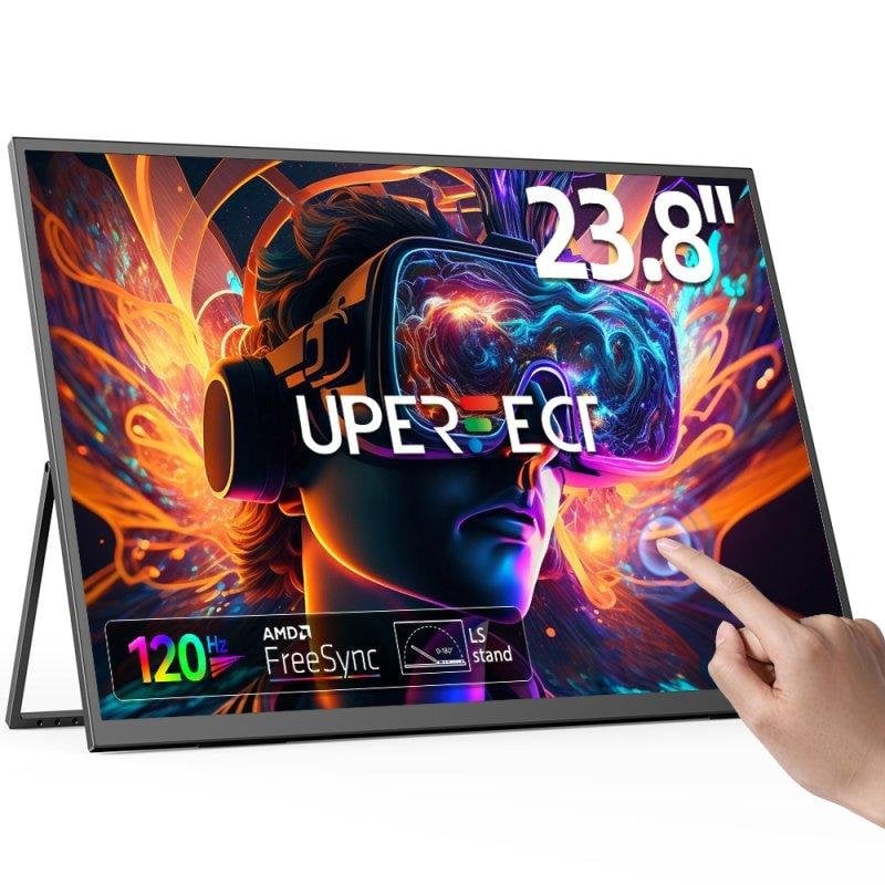 Écran PC Uperfect 23,8" Full HD 120Hz QLED 1ms VESA