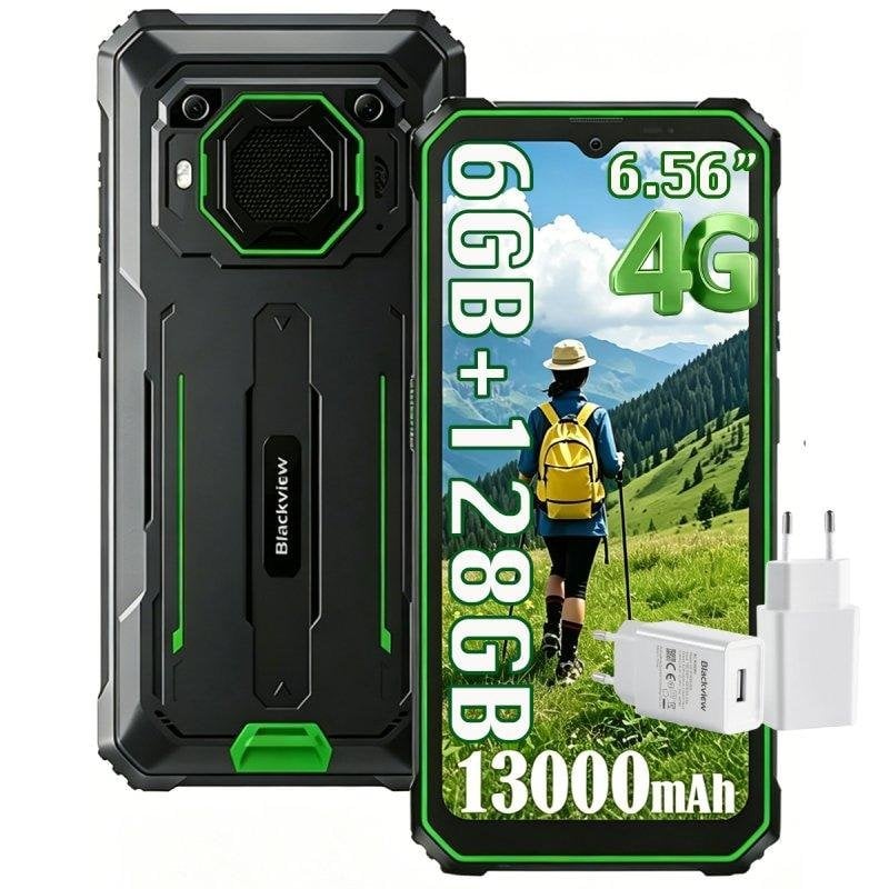 Blackview BV6200 Pro 4G 6GB 128GB 6,56" Grün Dual SIM