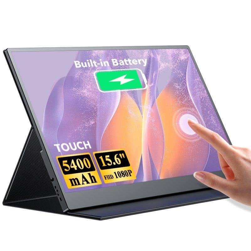 Monitor Uperfect 15,6" FullHD 60Hz IPS Touch 10-Punkt USB-C VESA