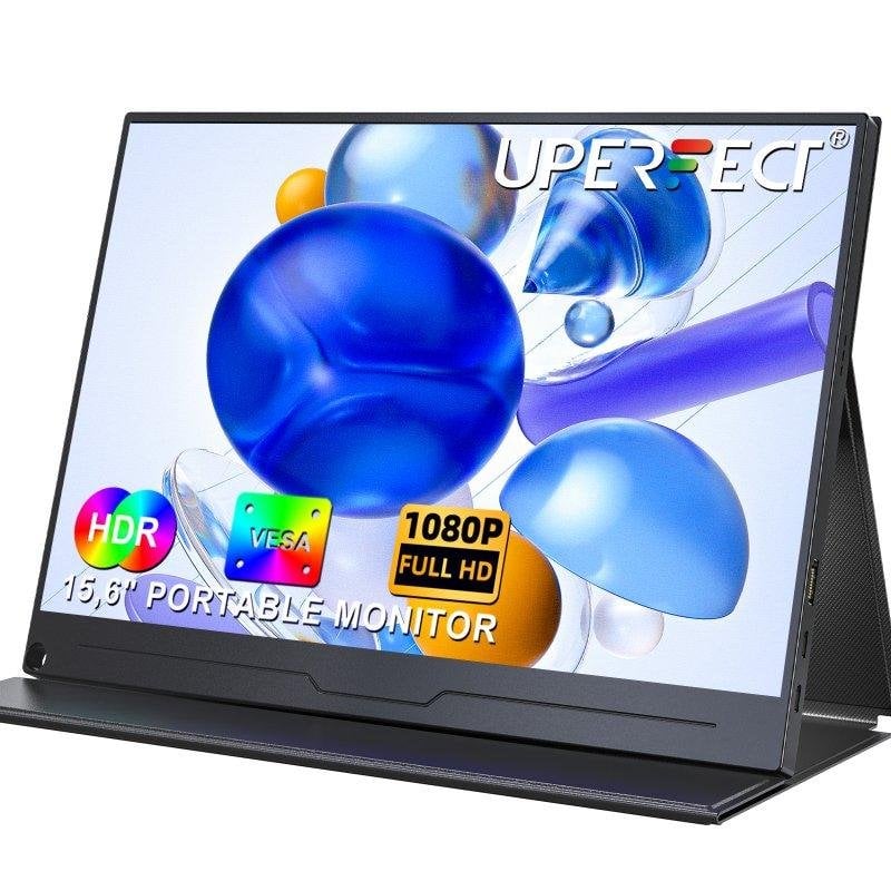 Monitor Uperfect 15,6" FullHD 60Hz IPS portátil antirreflejo sonido integrado VESA