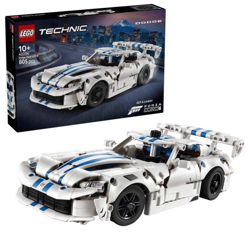 LEGO Technic Dodge Viper GTS-R 42234 805 pièces