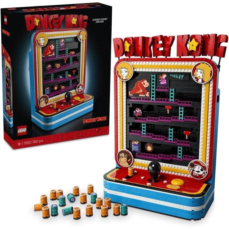 LEGO Donkey Kong Jeu dArcade Donkey Kong Set pour Adulte Maquette 3D Interactive Produit Gaming Collector - vue 5