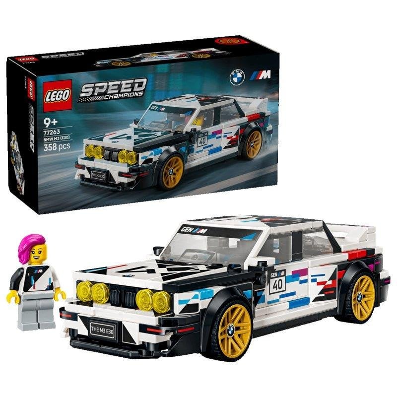 LEGO Speed Champions BMW M3 (E30) 77263 358 pezzi