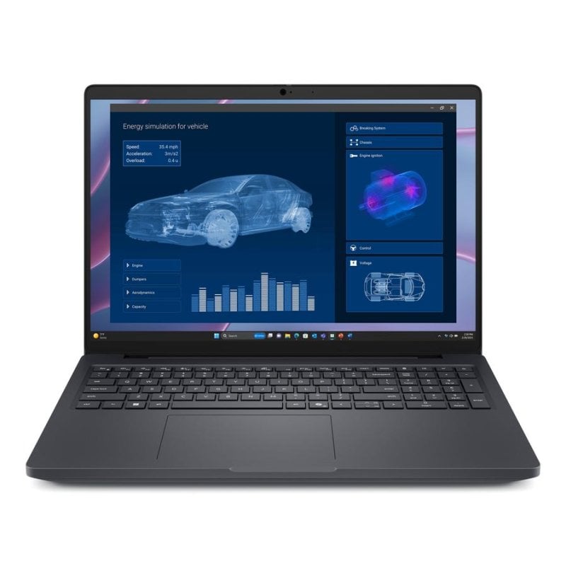 Portatile DELL Pro Max 16 MC16255 16" AMD Ryzen AI 7 PRO 32GB 512GB SSD RTX PRO 500 Windows 11 Pro