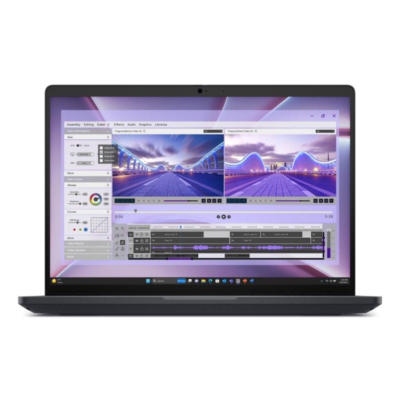 Portátil DELL Pro Max 16 MC16250 16" Intel Core Ultra 7 265H 32GB RTX PRO 1000 Blackwell 1TB SSD Windows 11 Pro Ecrã antirreflexo