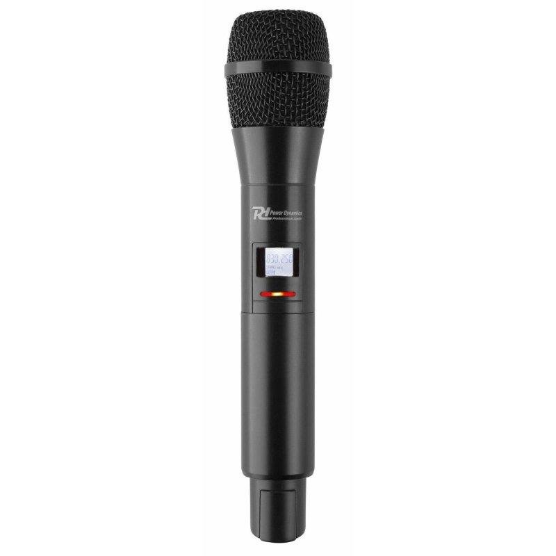 Micrófono Power Dynamics PD632HH inalámbrico vocal con sistema IR-learn