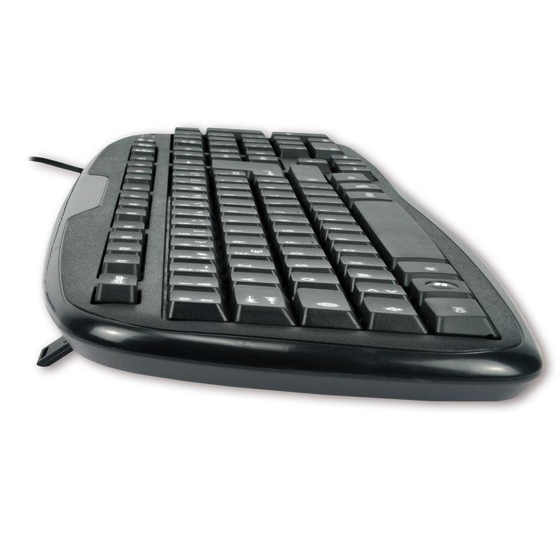 Clavier MCL ACK-2012/N – Universel USB, AZERTY Français, Souris Incluse - vue 3
