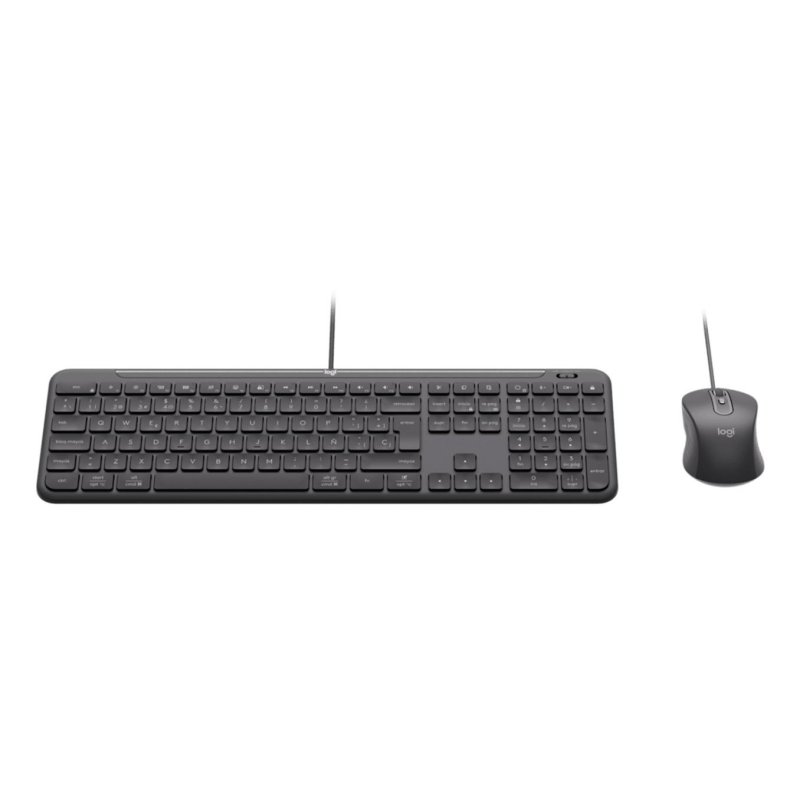 Logitech Signature Slim Wired Combo MK620 for Business Ensemble clavier et full size USB C AZERTY Français - vue 3