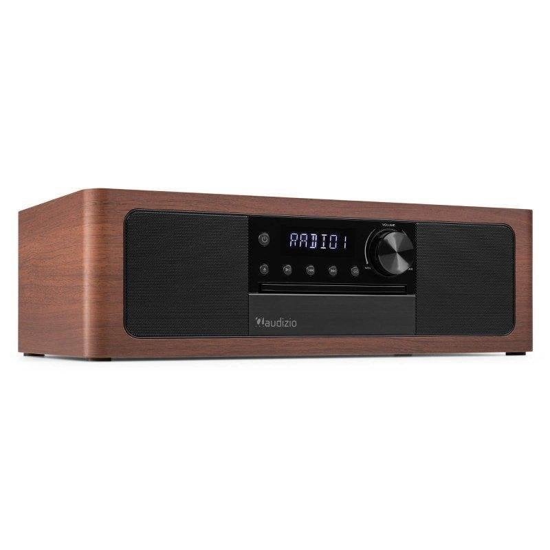 Radio Audizio Lunata Bluetooth 5.3 100W RMS DAB+ CD ARC HDMI reloj