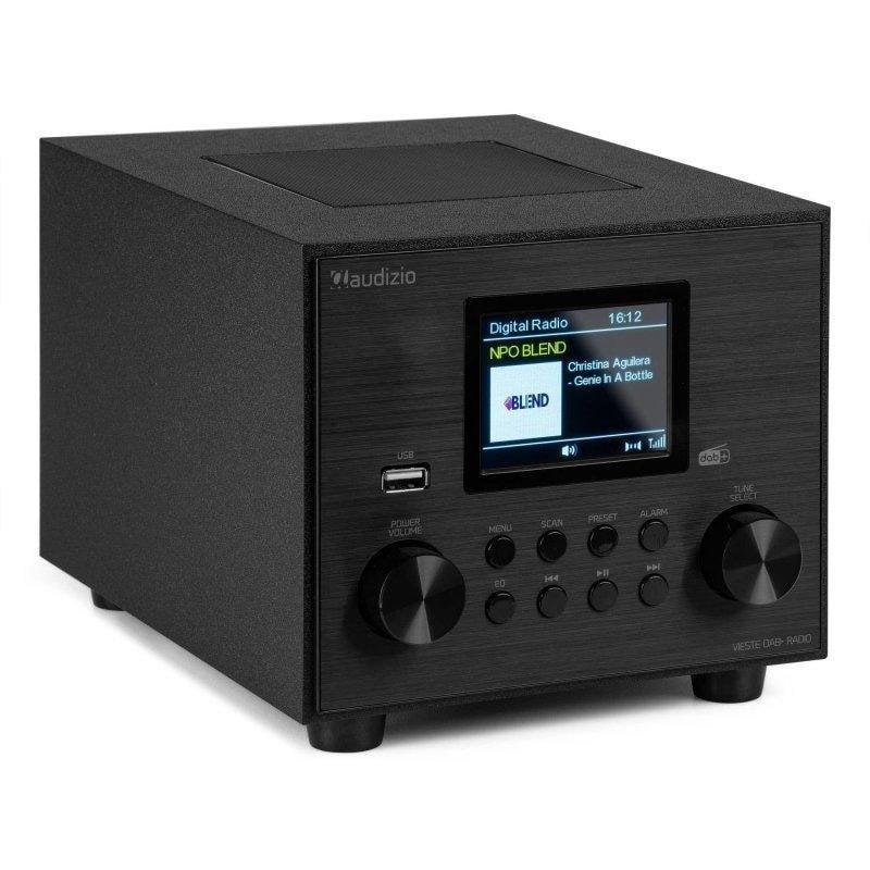 Radio Audizio Vieste 60W RMS Bluetooth DAB+ FM Subwoofer Negro