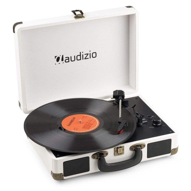 Tocadiscos Audizio RP116CR Bluetooth 3 velocidades Digitalización USB