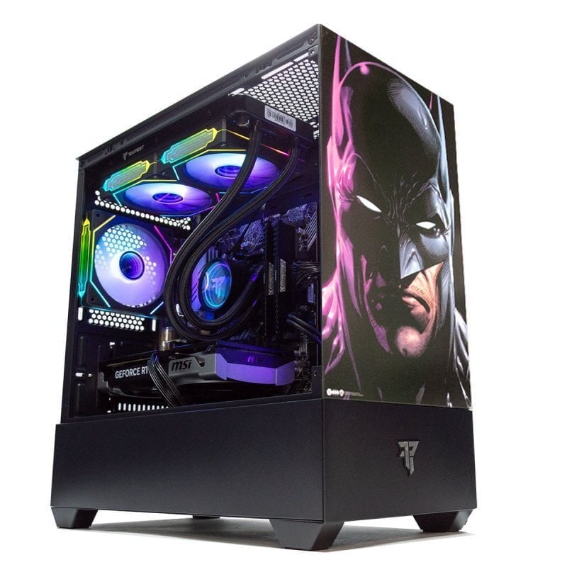 PC fisso PcCom Ready AMD Ryzen 7 5800X 32GB 1TB SSD RTX 5060 Ti Batman I Edition