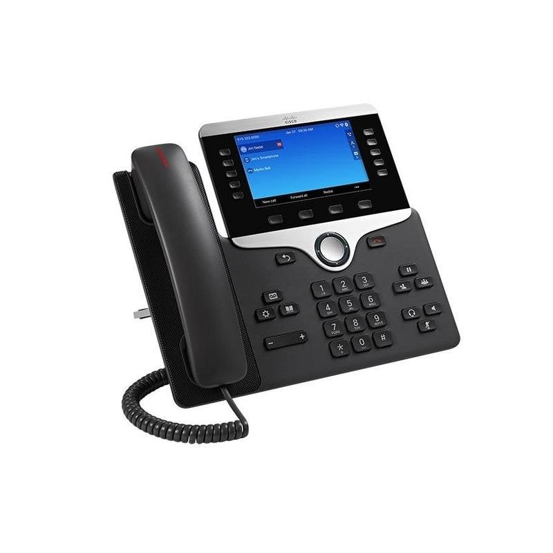 Téléphone VoIP Cisco 8841 – 5 Lignes, Écran 12,7 cm, Résolution 800 x 480 pixels - vue 4
