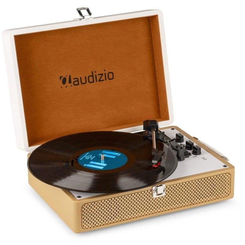 Tocadiscos Audizio RP119G 3 velocidades Bluetooth Altavoces integrados