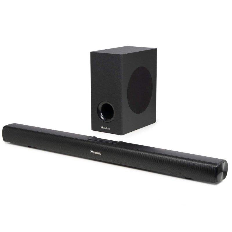 Barra de Sonido Audizio SB92WS 2.1 150W Bluetooth 5.3 HDMI ARC Negra