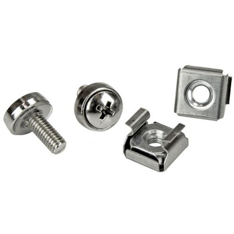 Kit de montaje para rack StarTech M5 20 piezas con tuercas enjauladas