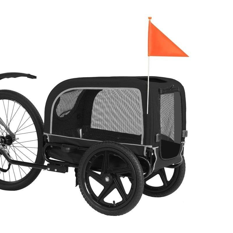 Remolque para Mascotas Sepnine 20303n Plegable Impermeable 23kg Gris