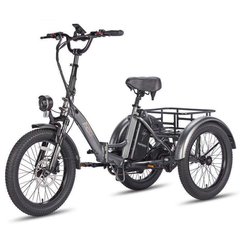 Bicicleta Elétrica Fafrees F20 Mate 250W 48V20ah 20" Freios a Disco Hidráulicos Cinzento Chumbo