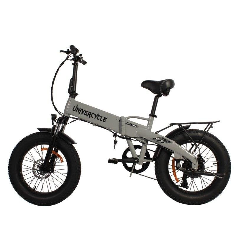 Bicicleta Eléctrica Univercycle B1 20" Motor 350W Batería 48V 13Ah Gris