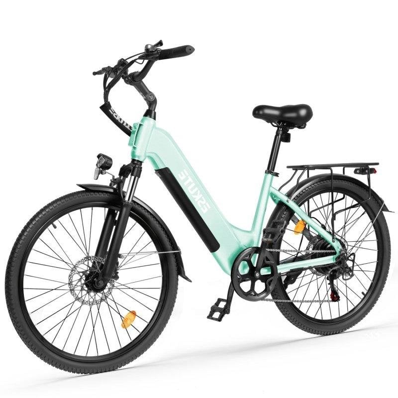 Bicicleta Eléctrica Eskute C202 250W 48V 17.5Ah 26" Verde