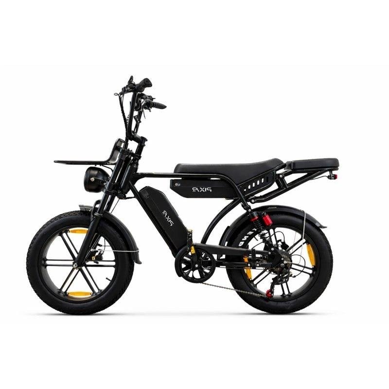 Bicicleta Elétrica Pixar M9 - Motor 250W Bateria 48V 35Ah Freios Hidráulicos Preto