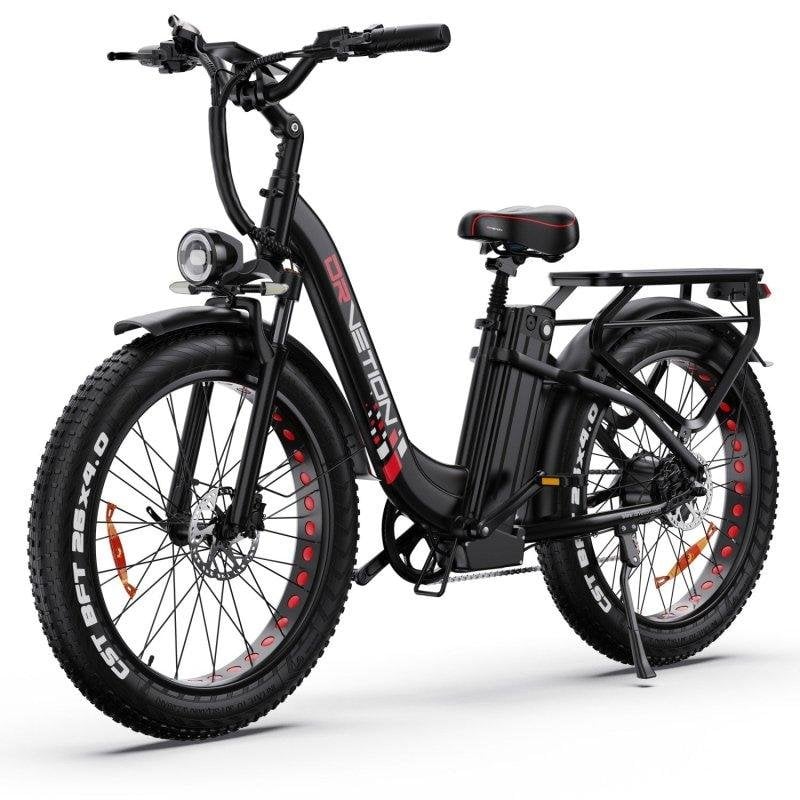 Vélo électrique Drvetion Ctr26 1000W Batterie 48V20AH 26 Pouces Freins Hydrauliques Noir