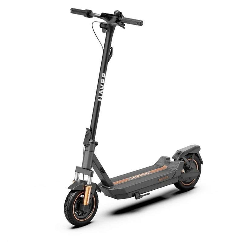 Monopattino elettrico NAVEE GT5PRO 600W Autonomia 75km Ruote 10" Sospensioni LED Grigio scuro