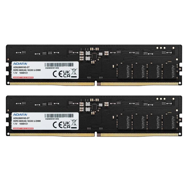 Memoria RAM ADATA Premier DDR5 32GB 2x16GB 5600MHz CL46 ECC Tray