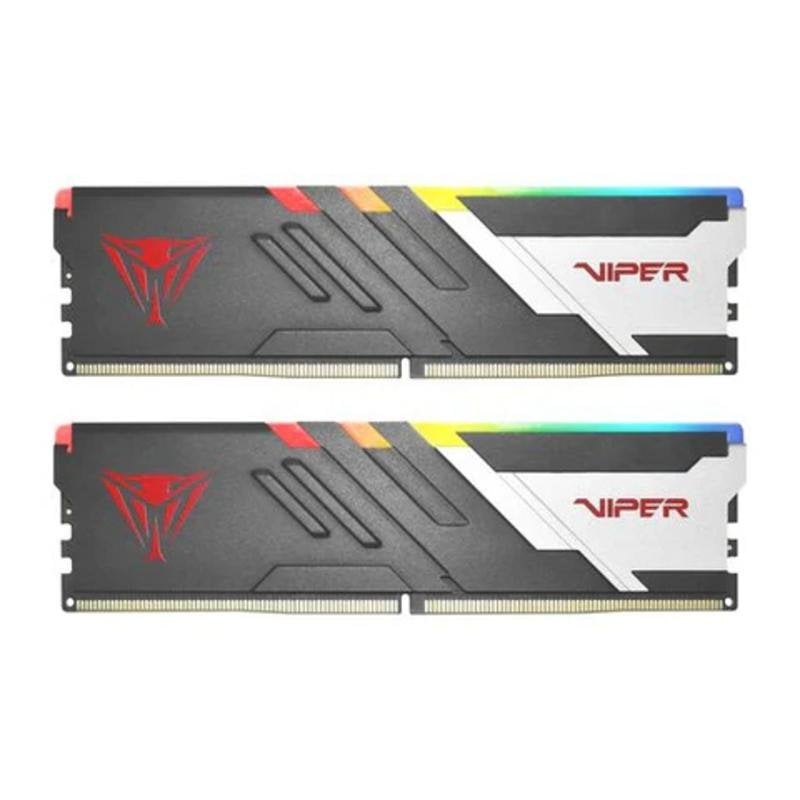 Mémoire RAM Patriot Viper Venom 32Go 2x16Go DDR5 7400MHz CL36 RGB Dual Channel Noir