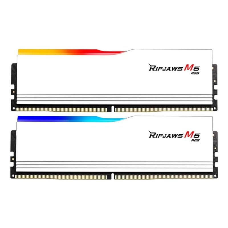 Arbeitsspeicher RAM G.Skill Ripjaws M5 RGB 32GB 2x16GB DDR5 6400MHz CL32 Multicolor Intel XMP 3.0
