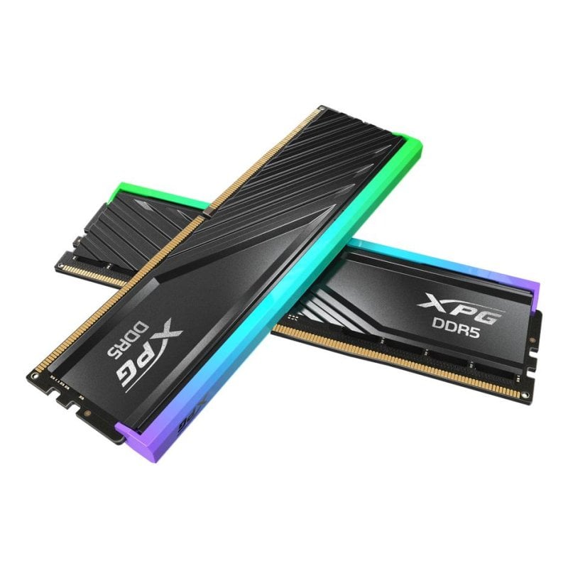 Mémoire RAM ADATA Lancer Blade RGB 48Go 2x24Go DDR5 6000MHz CL30 AMD EXPO Noir
