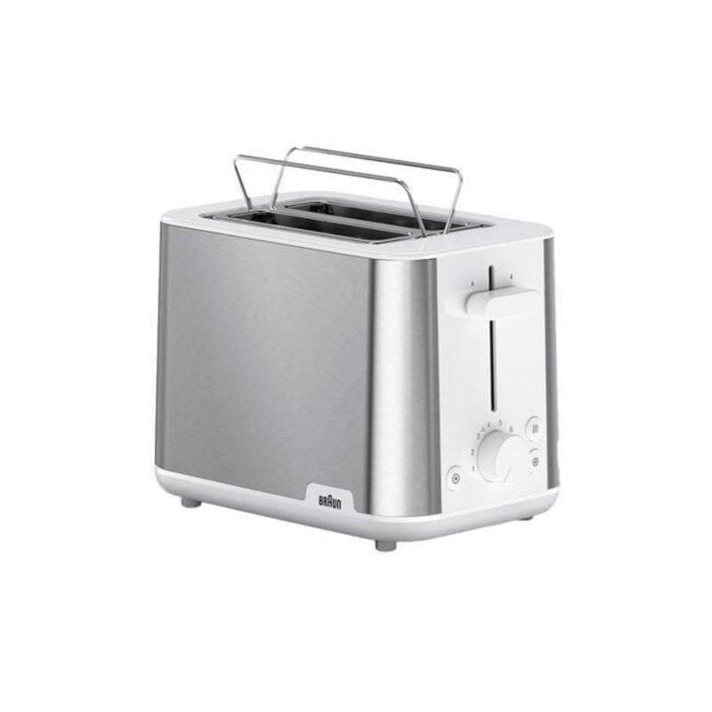 0X23010039 Braun HT 1510 8 2 fetta/e 900 W Acciaio inox, Bianco, T - Immagine 5