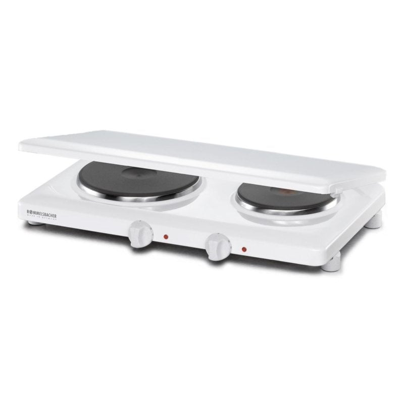 Piastra di cottura Rommelsbacher THL 3097/A 2 zone 3000W Bianca