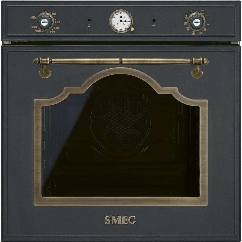 Horno Multifunción SMEG SFP67C1TAO 65L 60cm Pirolítico A Grill Pizza Antracita Bronce