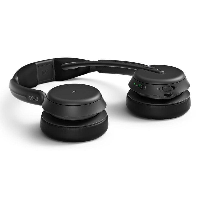 EPOS Impact 1030 Casque sans Fil Mono pour PC avec Micro Anti Bruit AI Voice Clarity Super Wideband Audio Confort Toute la Journée Conçu pour Les Espaces de Bureau Certifié Microsoft Teams - vue 5