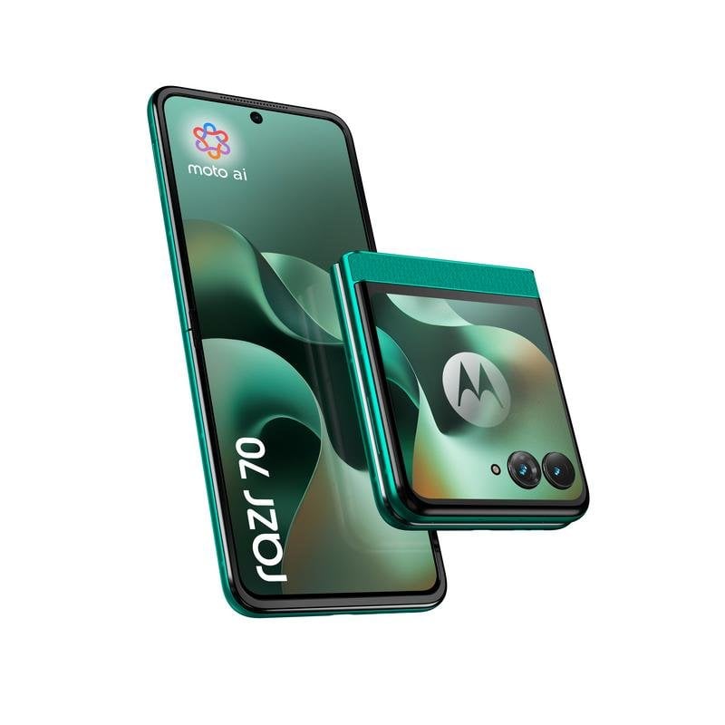 Motorola Razr 70 5G 6.9" Verde Oscuro 8GB 256GB cámara dual