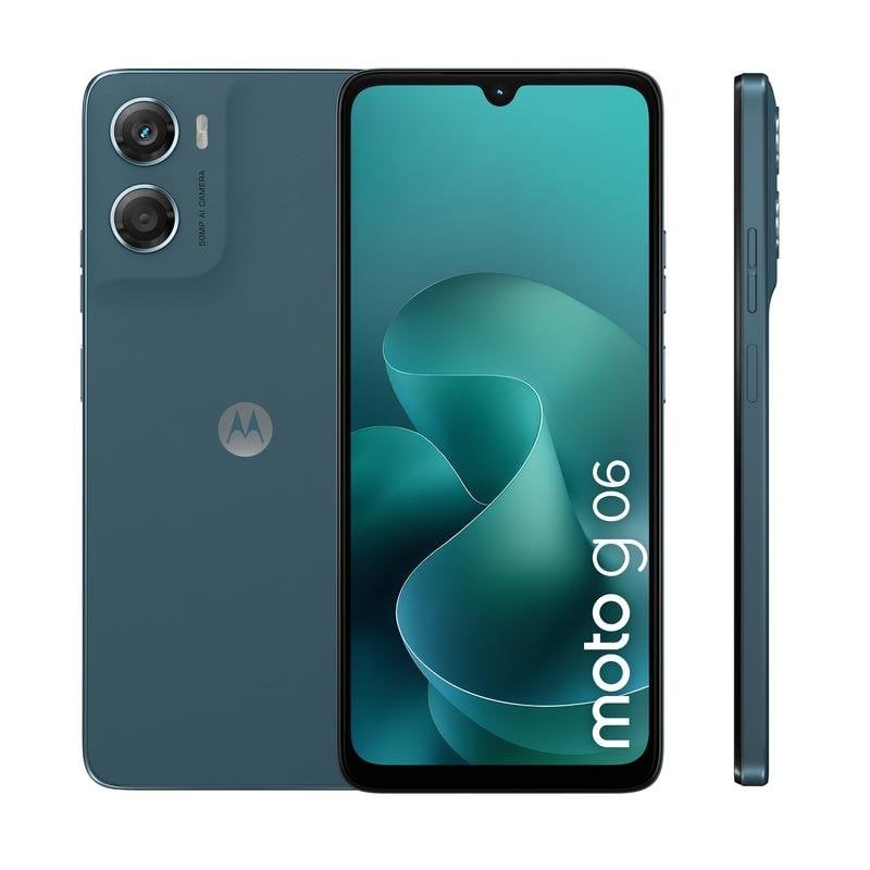 Motorola Moto G06 4G 4GB 6.88" Azul 256GB Ecrã LCD