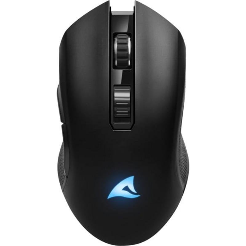 Maus Sharkoon Skiller SGM30W Kabellos 6000 DPI Schwarz RGB 7 Tasten