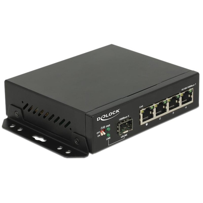 DeLOCK 87704 commutateur réseau Gigabit Ethernet 101001000 Neuf - vue 3