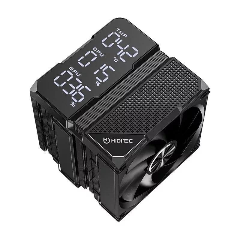 Hiditec DC40 PRO Processeur Refroidisseur d'air 12 cm - vue 2