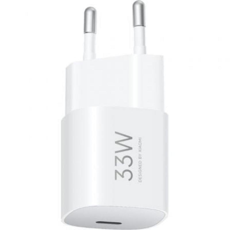 Cargador Xiaomi Nano Power Adapter 33W USB-C GaN blanco