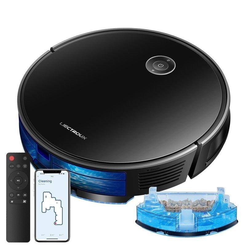 Aspiradora Robot Rolipo ROUNY C7 250 ml Navegación 2D Antienredos Alexa