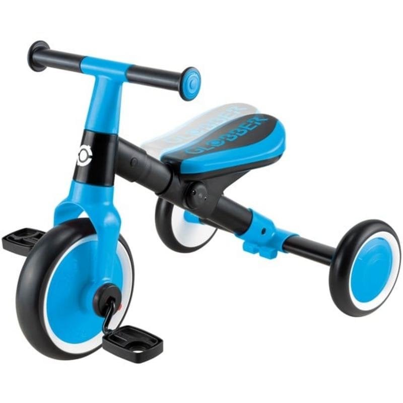 Triciclo 2 En 1 De Madera Small Foot – Aprende A Andar En Bici Con Sillín Ajustable Y Ruedas De Goma