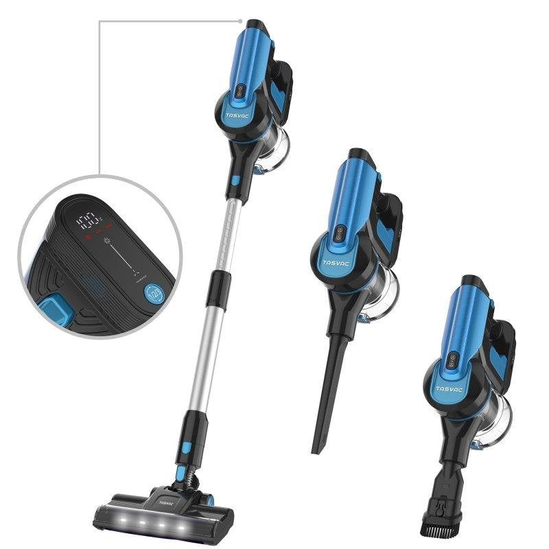 Aspiradora sin Cable Rolipo TASVAC S8 250W 30 min Cepillo Suave Azul
