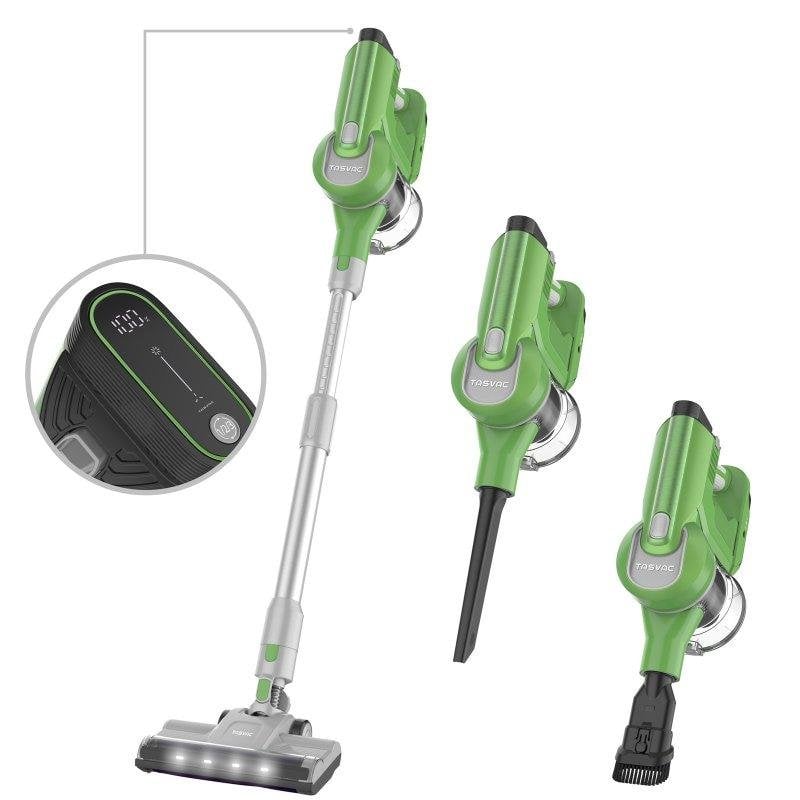 Aspirador sin Cable Rolipo TASVAC S8 110 cm Rodillo Suave LED Verde
