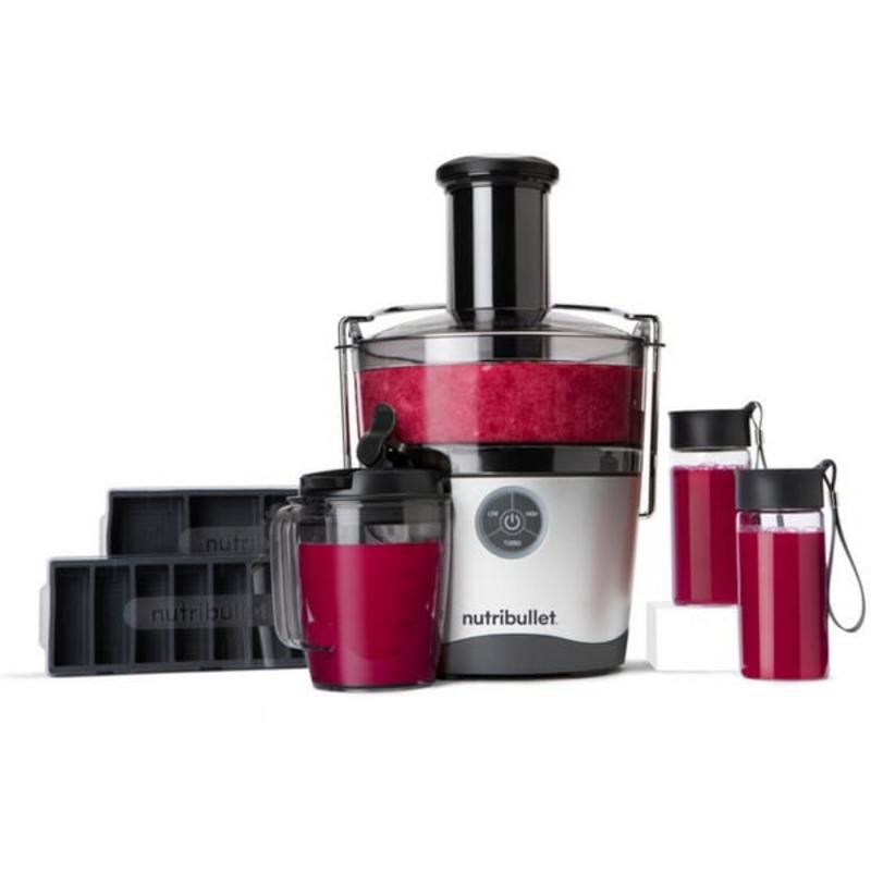 NutriBullet Juguera centrifuge Juicer Pro 1000W 800ml 3 vitesses Argent - vue 2