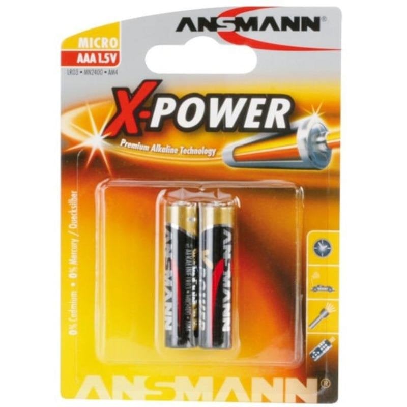 Ansmann Pile Alcaline X-Power Micro AAA 1,5 V - vue 1