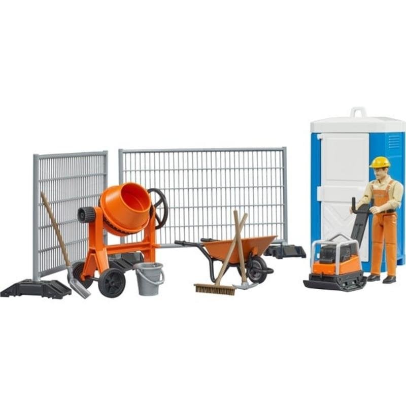 Coffret Chantier bworld avec figurine et accessoires - vue 2