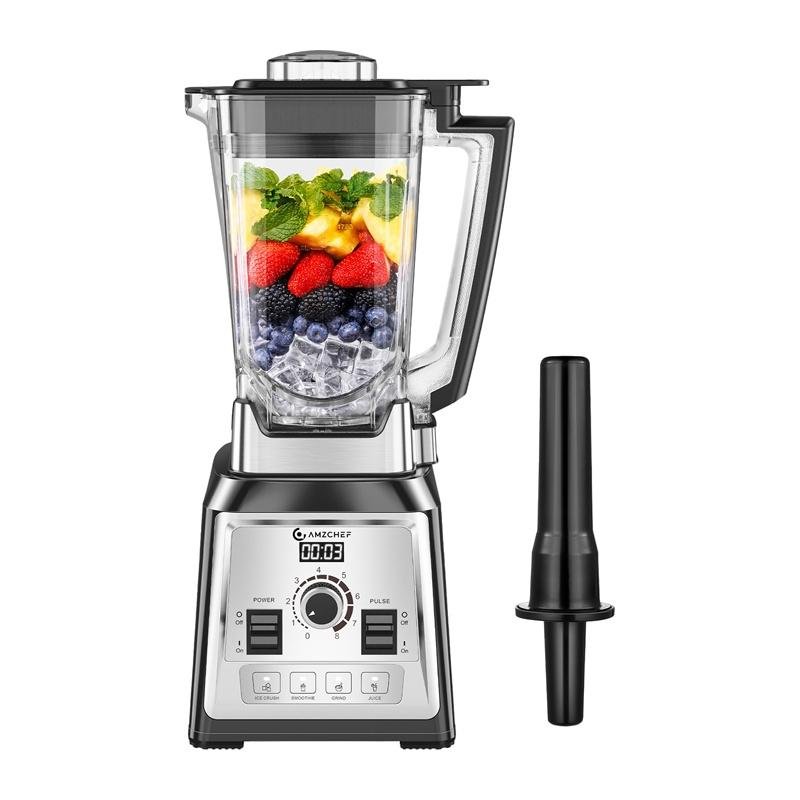 Batidora AMZCHEF CE-NY-8088MJD 2000W 8 Lames 2L